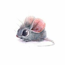 Схема вышивки «Мышонок»