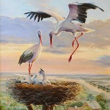 Схема вышивки «семейка»