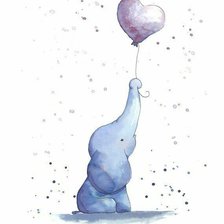 Схема вышивки «Слоник»