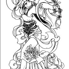 Схема вышивки «Танец 2»