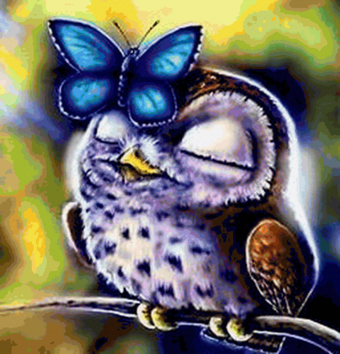 Сова-Малышка - детям - предпросмотр