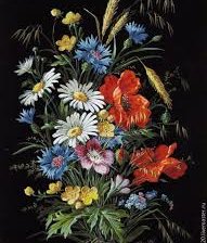 Схема вышивки «Букетик цветов»