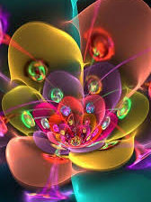 Схема вышивки «Небесные цветы»