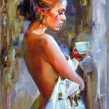 Схема вышивки «УТРЕННИЙ КОФЕ»