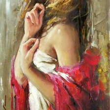 Схема вышивки «ДЕВУШКА»