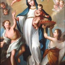 Схема вышивки «NUESTRA SEÑORA DE LA LUZ»