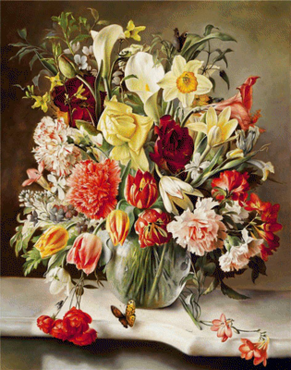 Натюрморт. - цветы, натюрморт, живопись. - предпросмотр