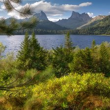 Схема вышивки «Пейзаж»