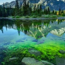 Схема вышивки «Пейзаж»