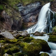 Схема вышивки «Водопад»