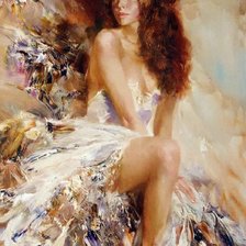 Схема вышивки «ТАНЦОВЩИЦА»