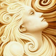 Схема вышивки «Девушка»