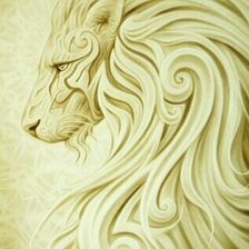 Схема вышивки «Лев»