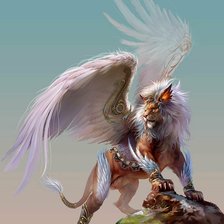 Схема вышивки «Лев»