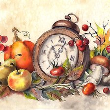 Схема вышивки «акварель»