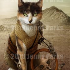 Схема вышивки «Коты-воины»