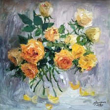 желтые розы