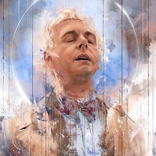 Схема вышивки «Азирафаэль»