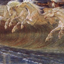 Схема вышивки «Кони Посейдона»