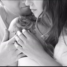 Схема вышивки «Любовь моя»