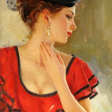 Схема вышивки «ЗА ЧАШЕЧКОЙ КОФЕ»