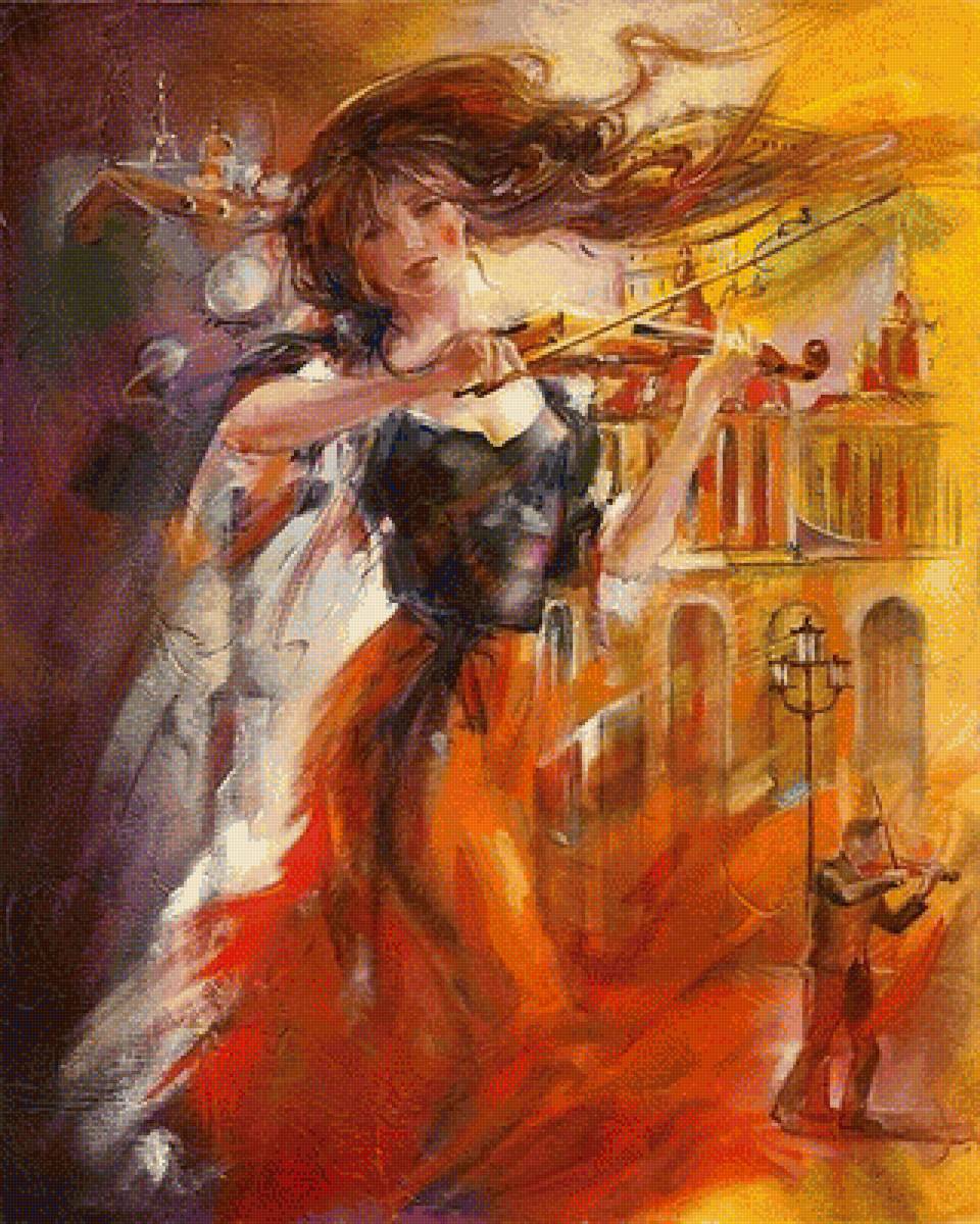 МУЗЫКА - скрипка, музыка - предпросмотр