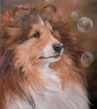 Схема вышивки «Колли»