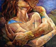 Схема вышивки «Обьятия»