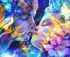 Схема вышивки «Любовь двоих»