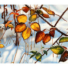 Схема вышивки «Маленький хищник)»