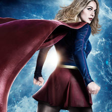 Схема вышивки «Supergirl»