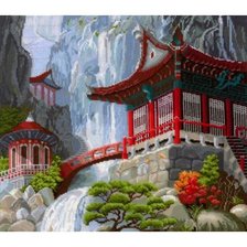 Схема вышивки «Пагода»