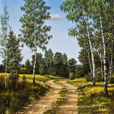 Схема вышивки «природа»