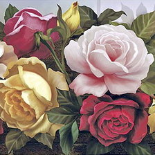 Схема вышивки «Панелька»