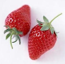 Схема вышивки «клубника»