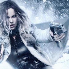 Схема вышивки «Selene, Kate Beckinsale»