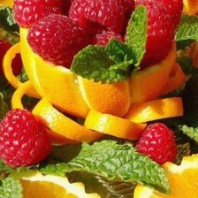 Схема вышивки «фрукты»