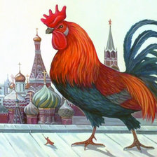 Схема вышивки «Московский озорной гуляка»