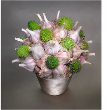 Схема вышивки «букет чеснока»