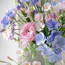 Схема вышивки «эустома»