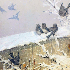 Схема вышивки «Худ. Фиделия Бриджес»