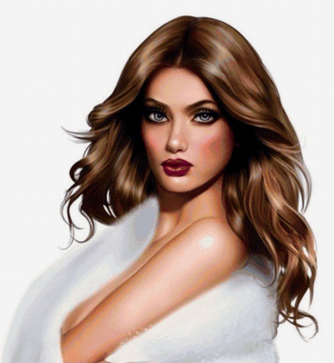 №2060132 - женские образы, девушка, портрет - предпросмотр