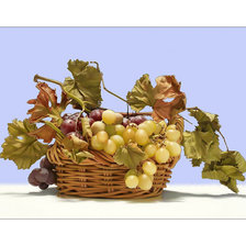 Схема вышивки «Виноград.»