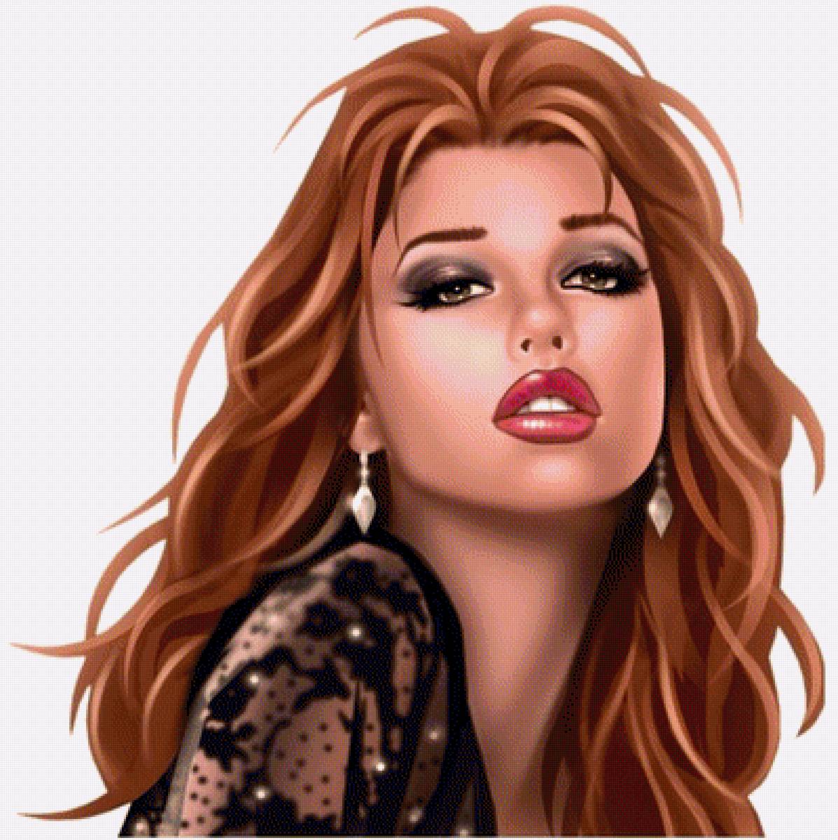 №2060334 - девушка, портрет, женские образы - предпросмотр