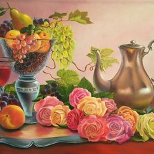 Схема вышивки «натюрморт2»