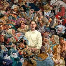 Схема вышивки «ДЖЕЙМС КРИСТЕНСЕН. СЛУШАТЕЛЬ»