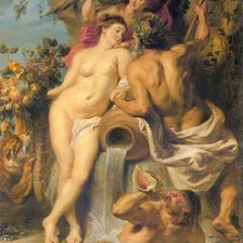 Схема вышивки «Союз Земли и Воды, Рубенс»