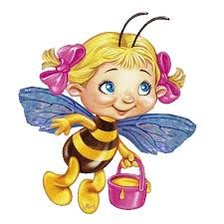 Схема вышивки «Пчелка»