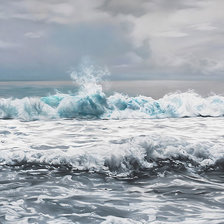 Схема вышивки «LA MAR»