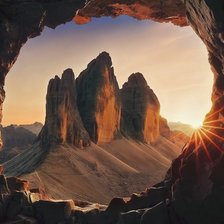 Схема вышивки «Пеизаж»